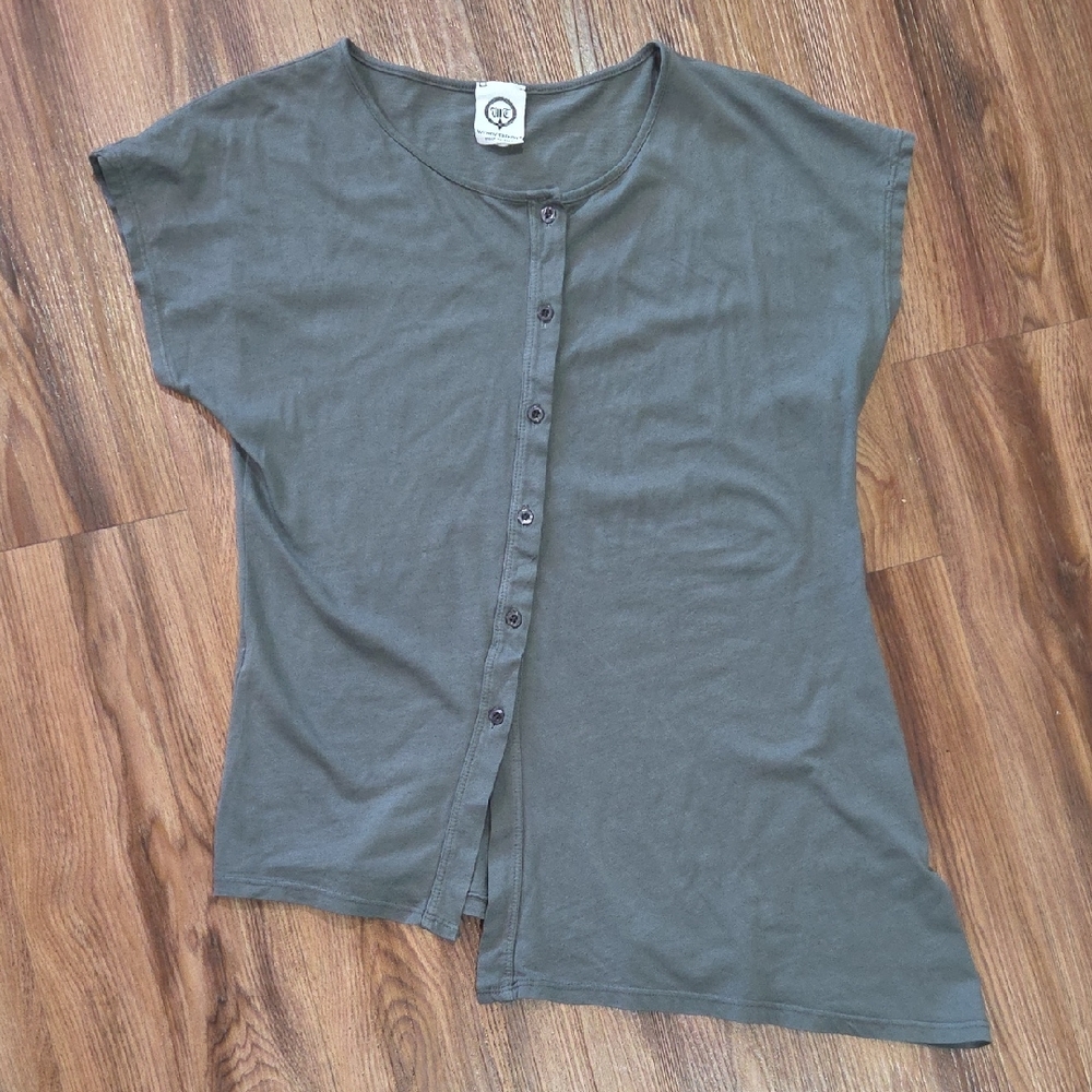 Wendy Trendy Made In Italy Asymmetrical Shirt